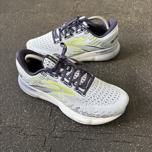 Brooks Glycerin 20 Womens Size 11 US Gray Blue Athletic Running Shoes Sneakers